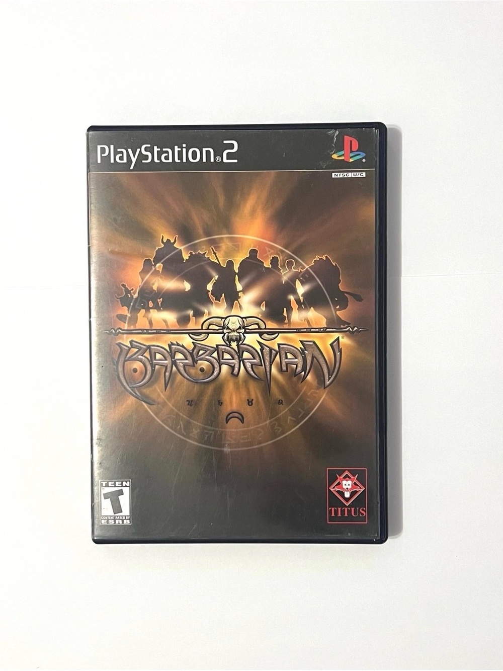 Barbarian (Sony PlayStation 2, 2002) Black Label Complete & Tested